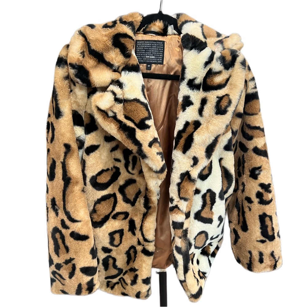 Steve Madden Leopard Coat